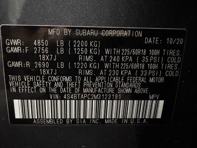 Subaru Outback  2021