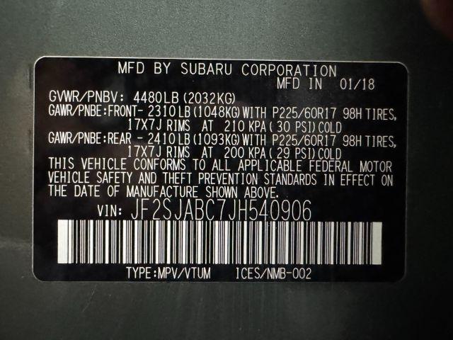 Subaru Forester  2018