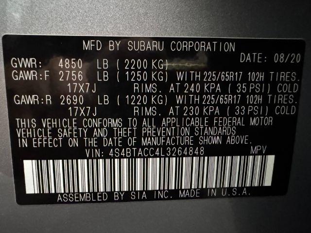 Subaru Outback  2020
