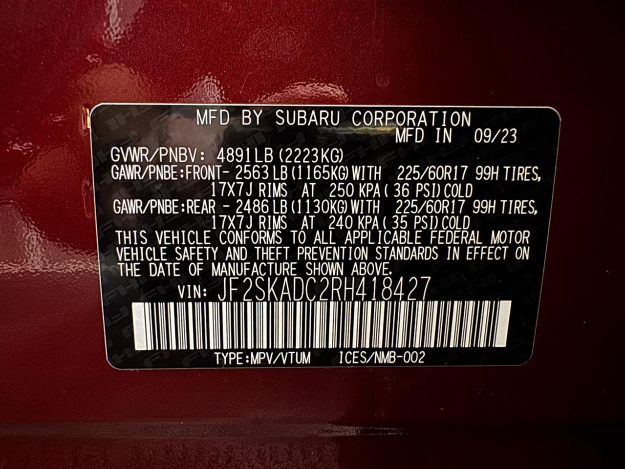 Subaru Forester  2024