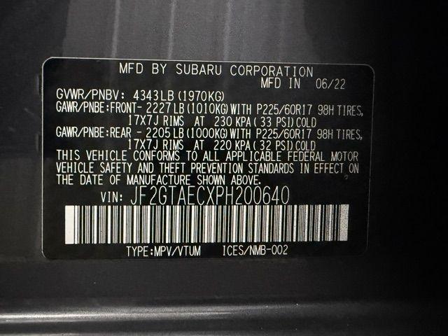 Subaru Crosstrek  2023