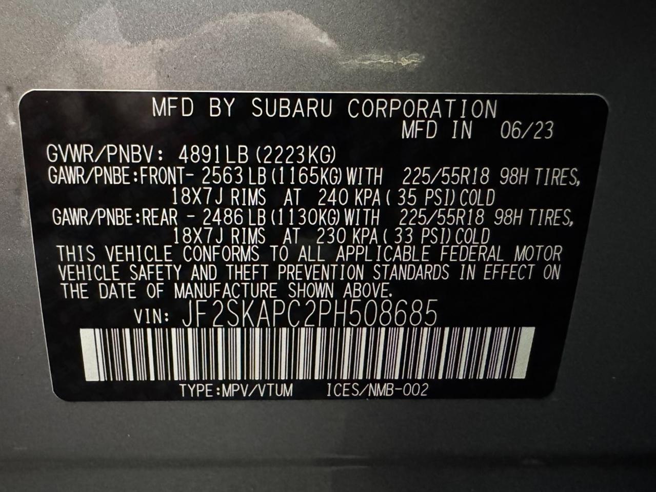 Subaru Forester  2023