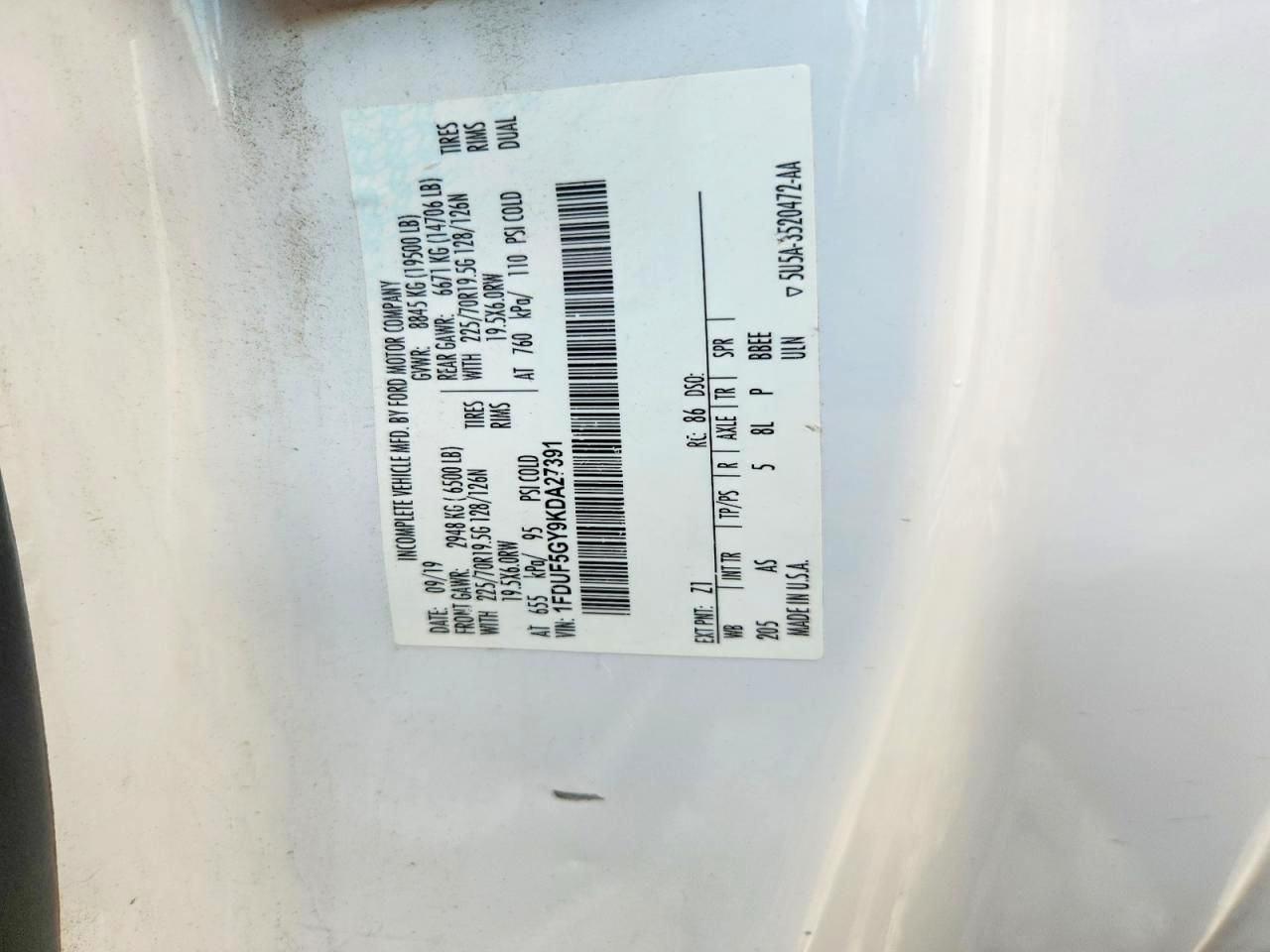 Ford F-550  2019