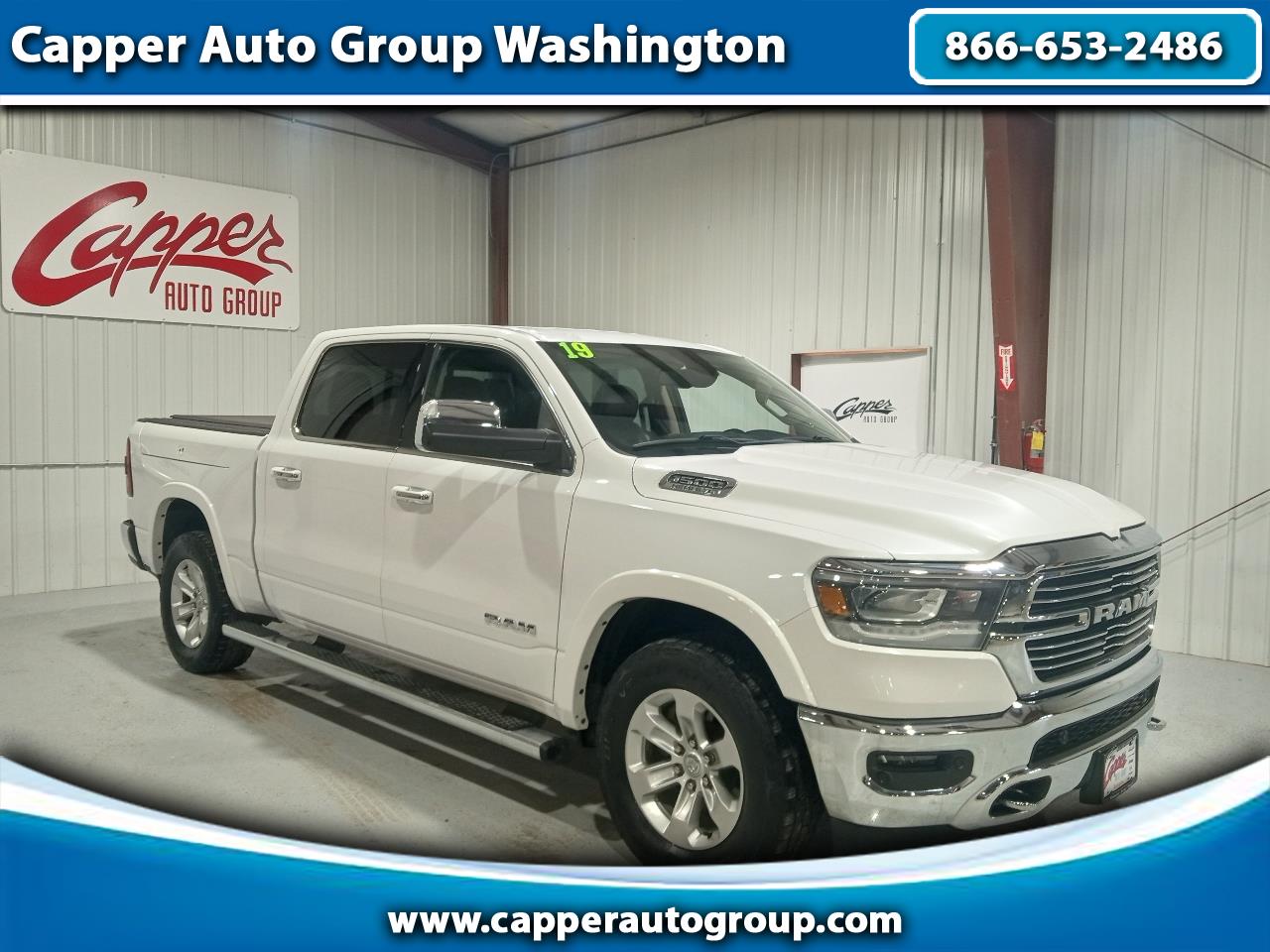 RAM 1500 Laramie 4x4 Crew Cab 5'7" Box 2019 RAM 1500 Laramie 4x4 Crew Cab 5'7" Box 2019