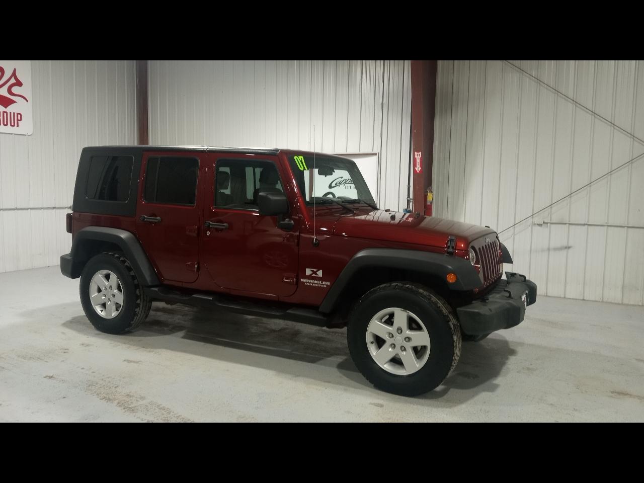 Jeep Wrangler 4WD 4dr Unlimited X 2007