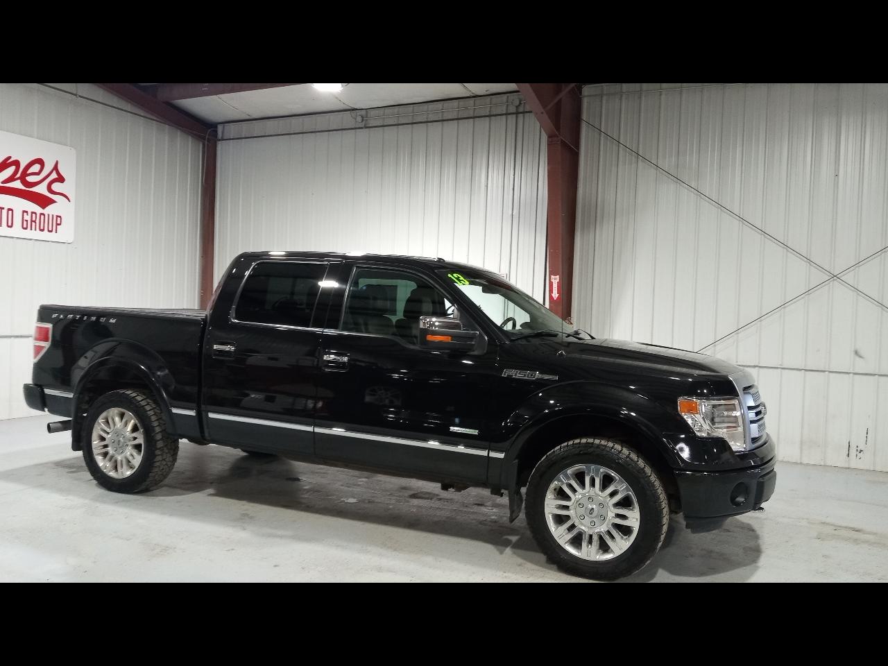Ford F-150 4WD SuperCrew 145" Platinum 2013