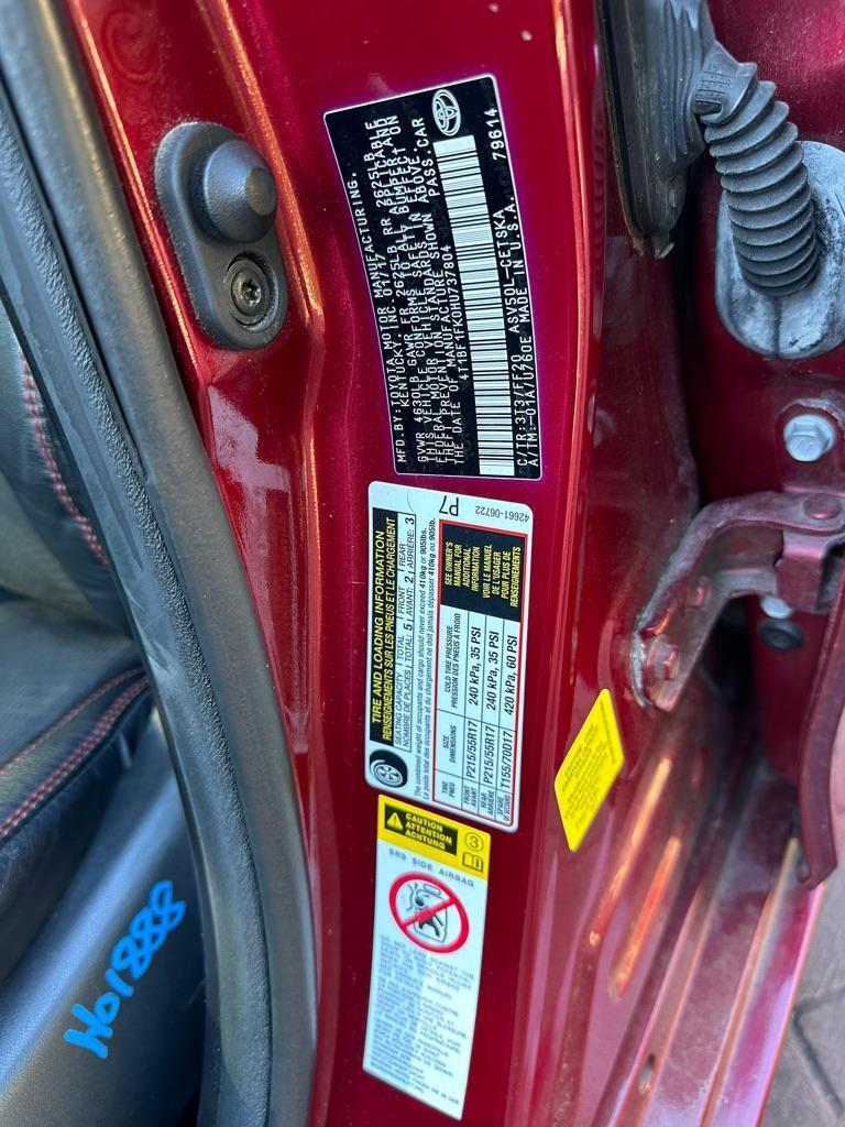 Toyota Camry LE 2017