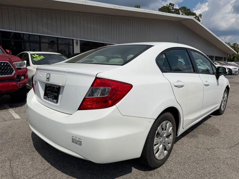 Honda Civic LX Sedan 5-Speed AT 2012