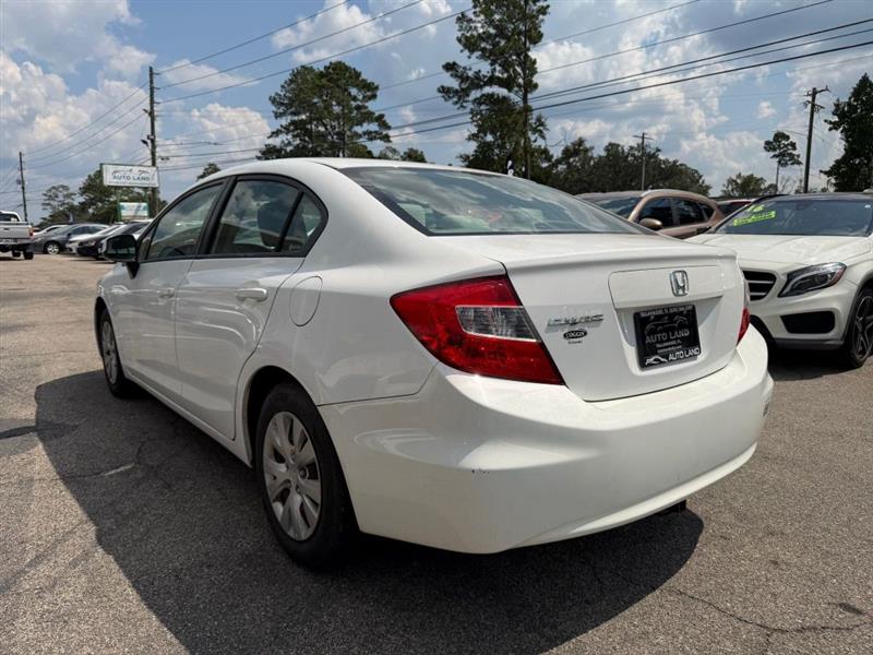 Honda Civic LX Sedan 5-Speed AT 2012