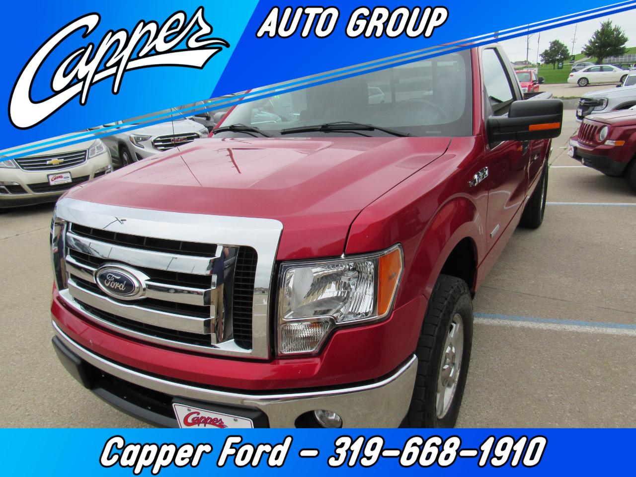 2012 Ford F-150 4WD Reg Cab 145" XLT