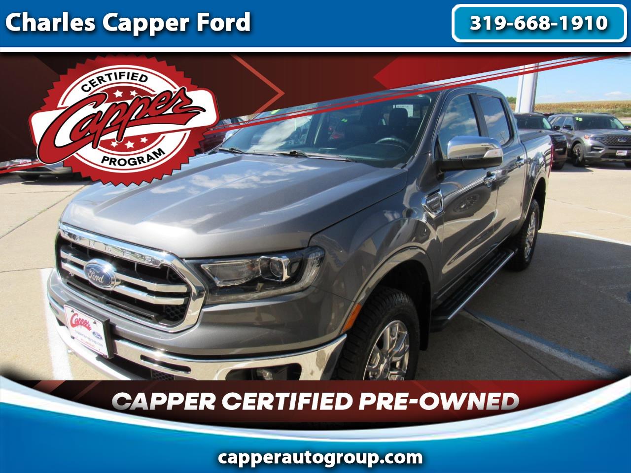 Ford Ranger LARIAT 4WD SuperCrew 5' Box 2021