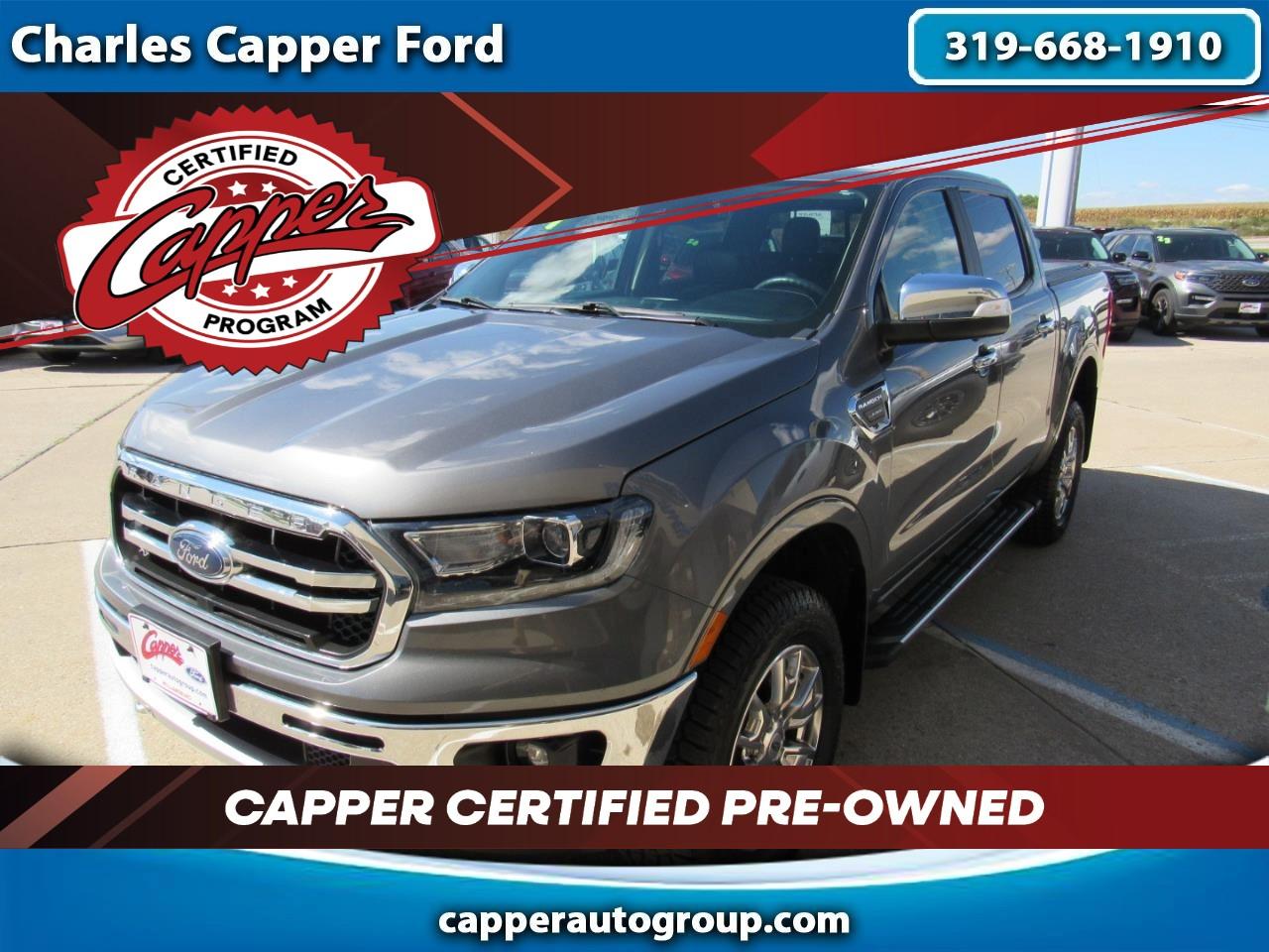 2021 Ford Ranger LARIAT 4WD SuperCrew 5' Box