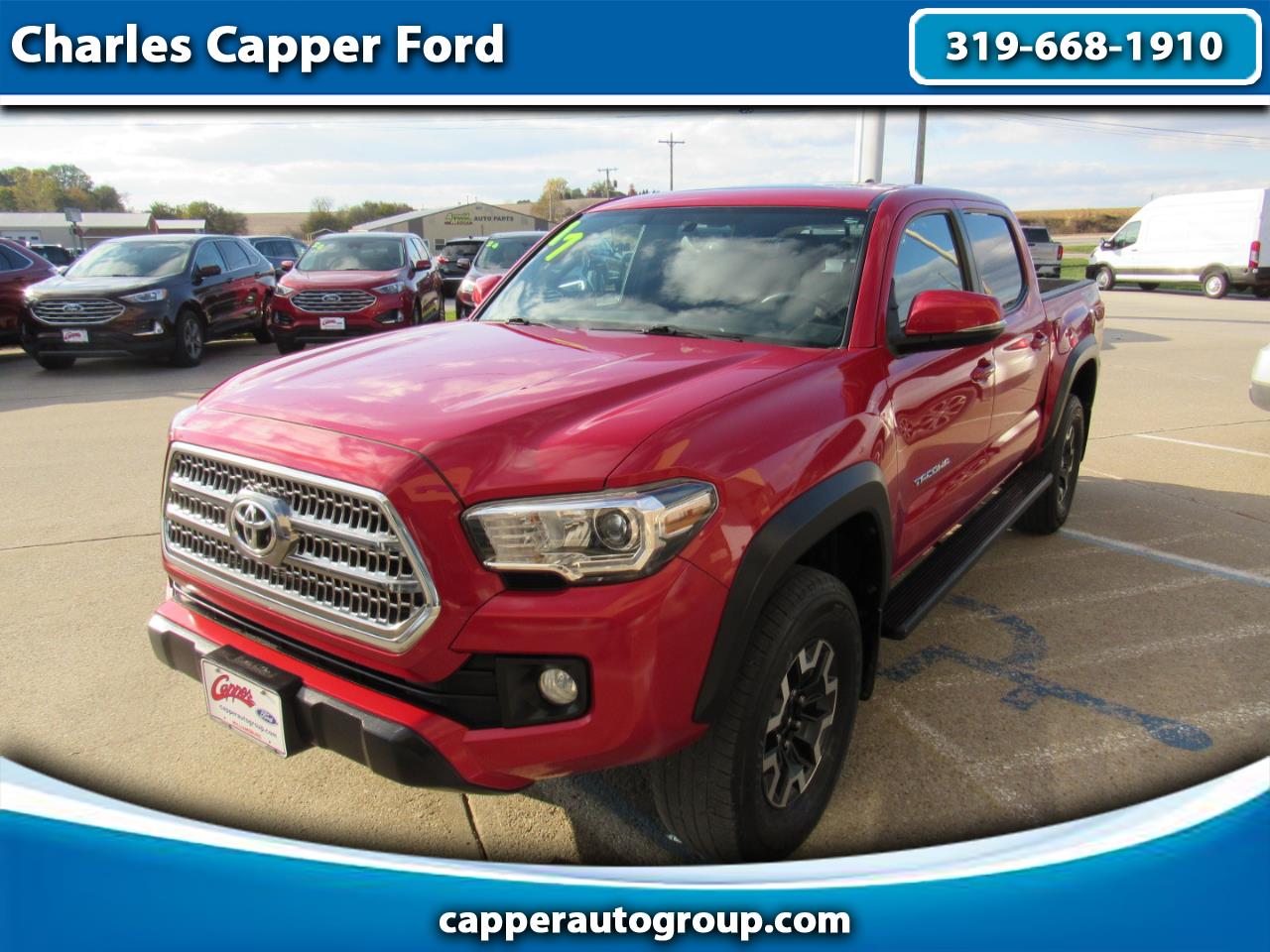 2017 Toyota Tacoma TRD Off Road Double Cab 5' Bed V6 4x4 AT (Natl)