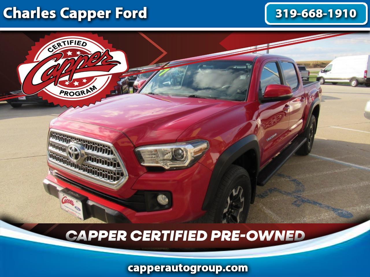 2017 Toyota Tacoma TRD Off Road Double Cab 5' Bed V6 4x4 AT (Natl)
