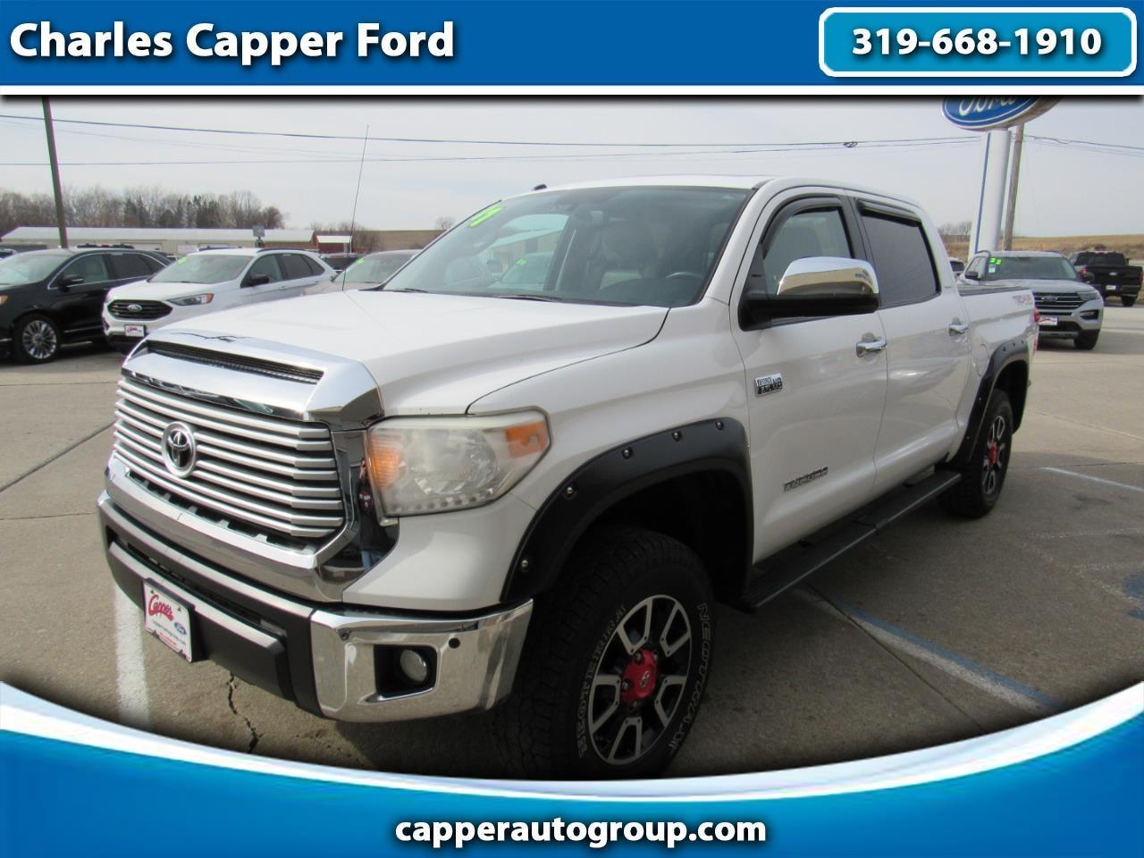 2017 Toyota Tundra 4WD Limited CrewMax 5.5' Bed 5.7L FFV (Natl)
