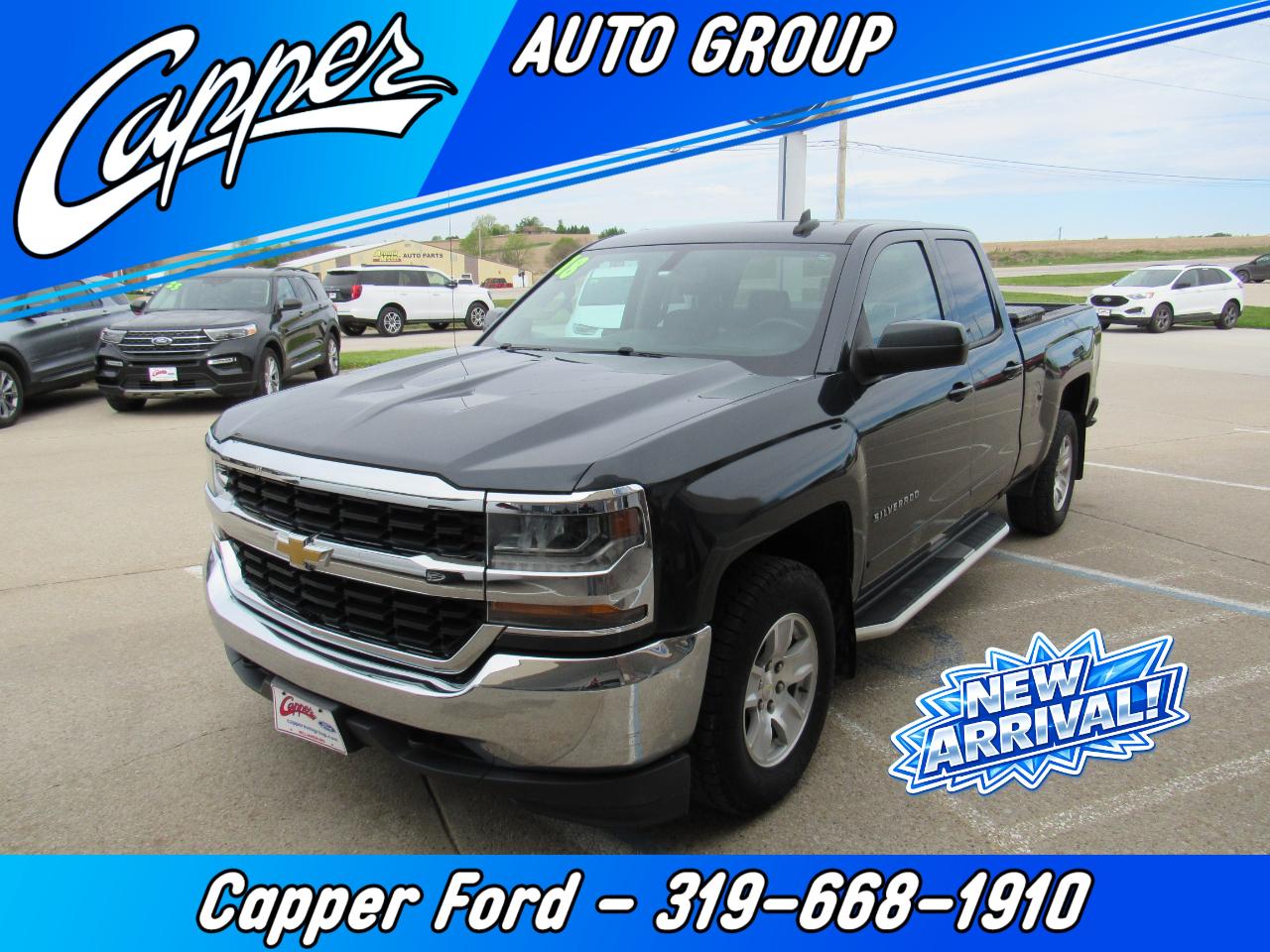2018 Chevrolet Silverado 1500 4WD Double Cab 143.5" LT w/1LT