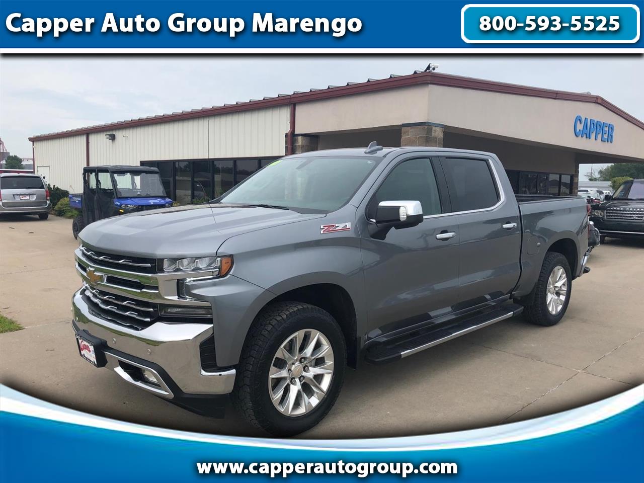Used 2021 Chevrolet Silverado 1500 4WD Crew Cab 147" LTZ for Sale in