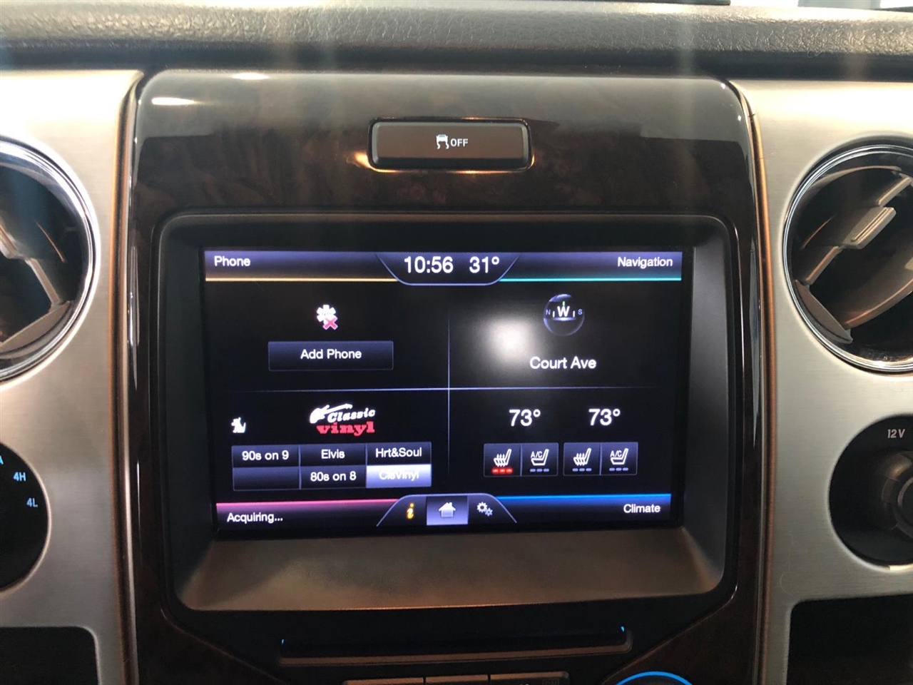 Ford F-150 4WD SuperCrew 145" Platinum 2013