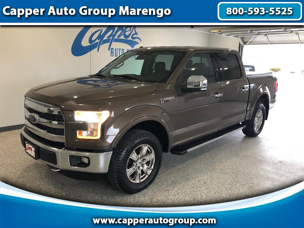 2016 Ford F-150 4WD SuperCrew 145" Lariat