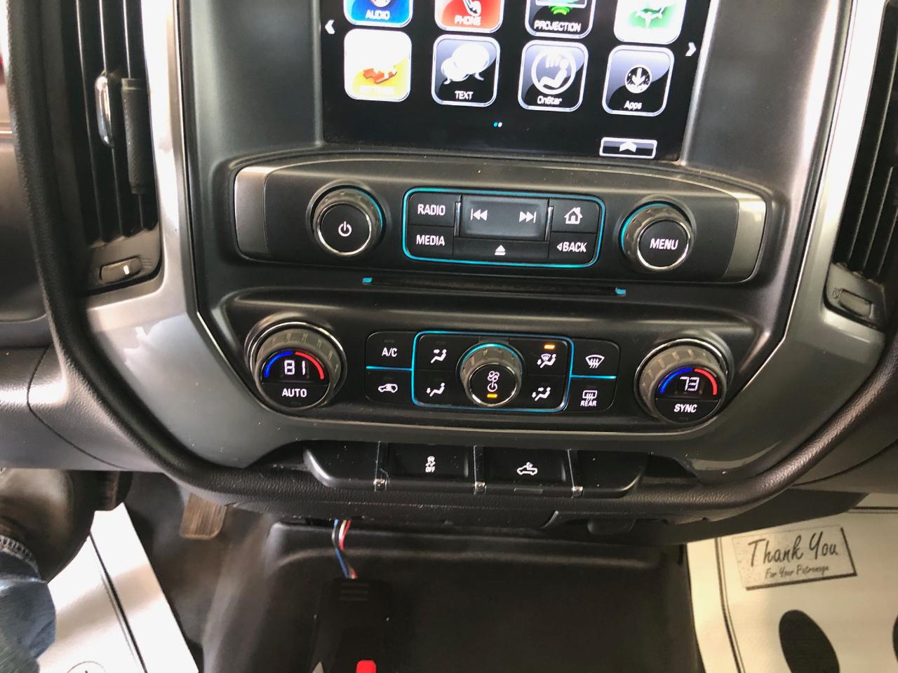 Chevrolet Silverado 1500 4WD Double Cab 143.5" LT w/1LT 2017