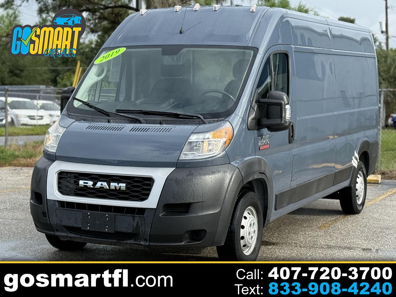 2019 RAM Promaster 2500 High Roof Tradesman 159-in. WB