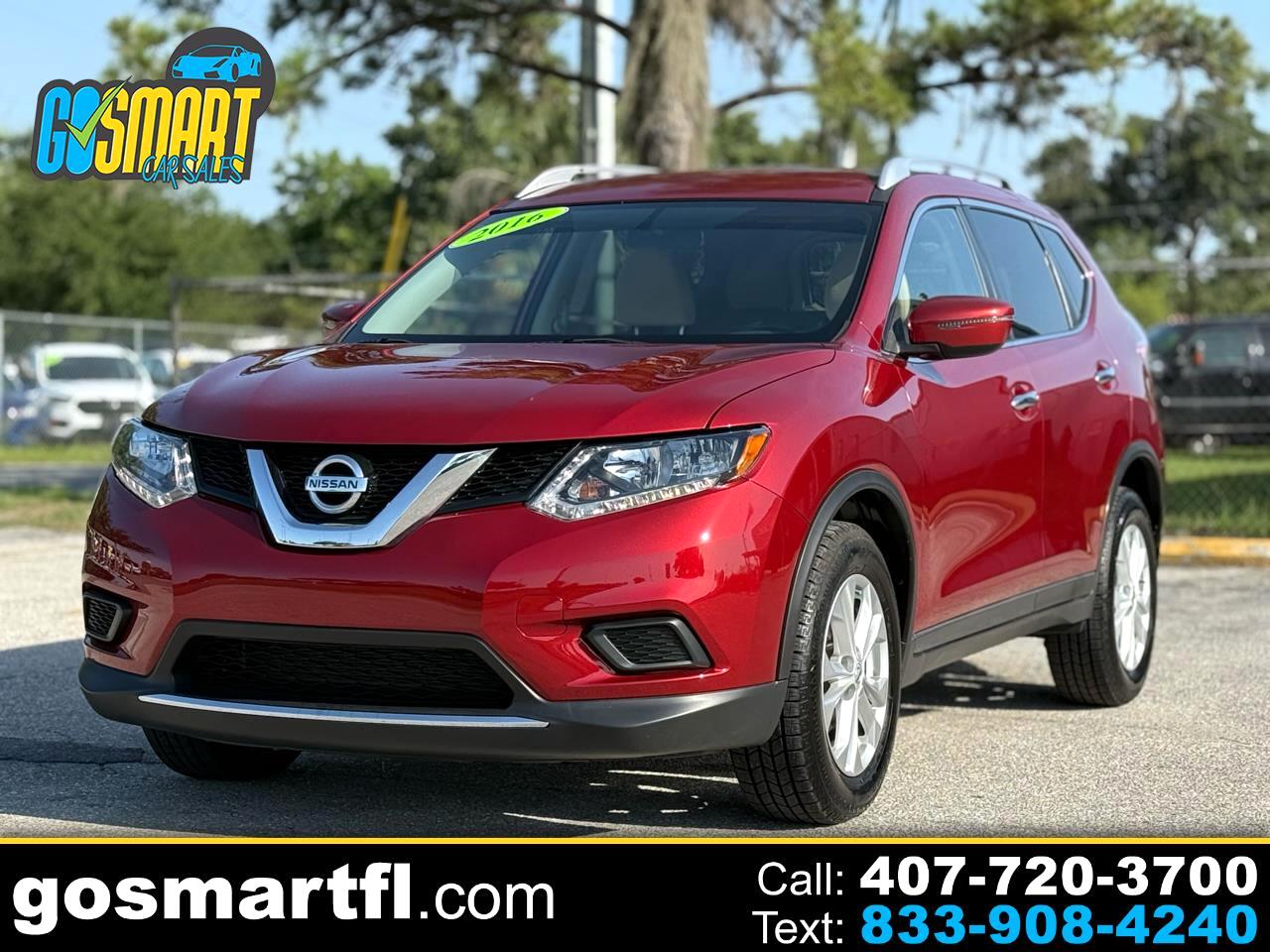 2016 Nissan Rogue FWD 4dr SV