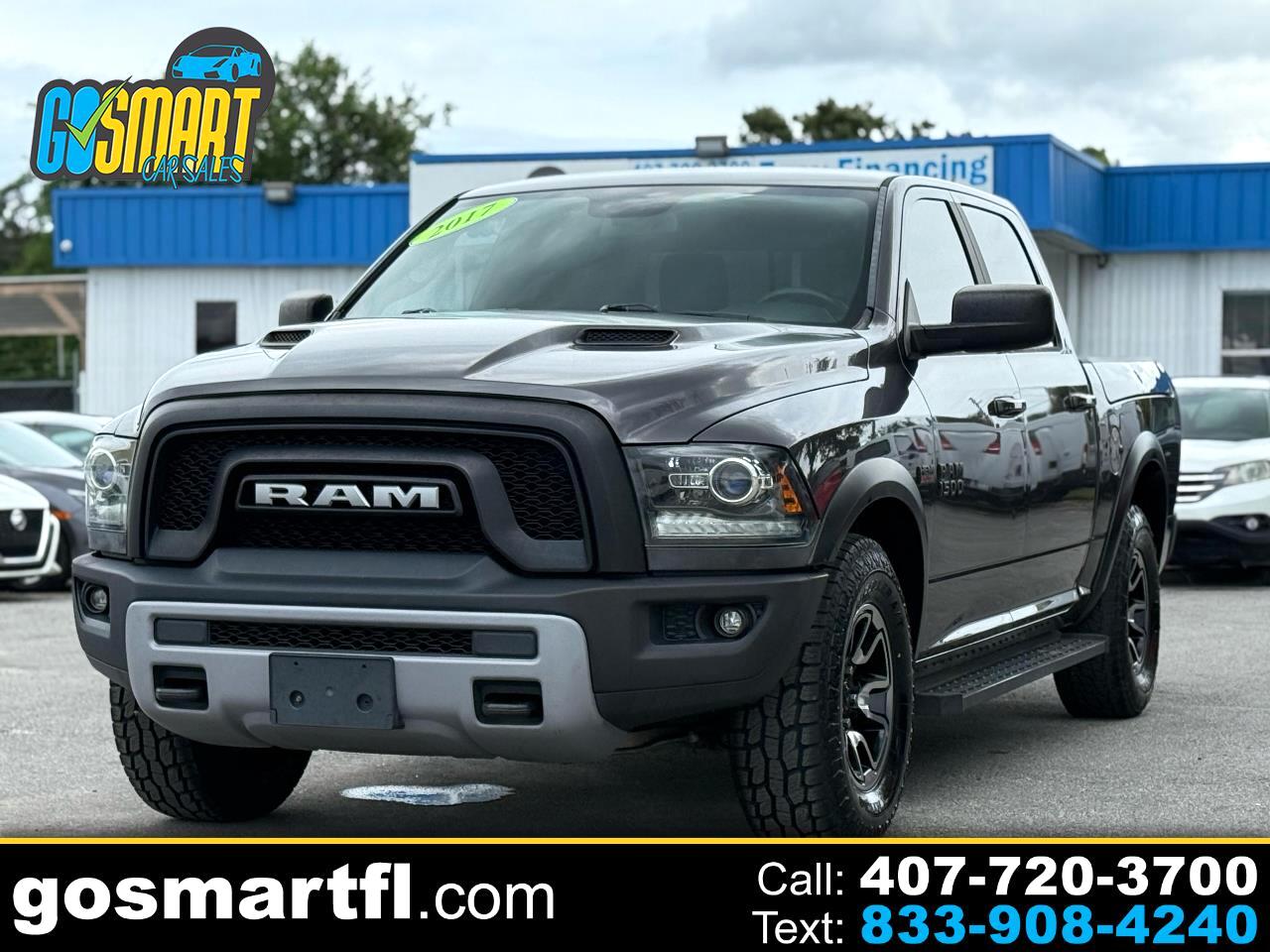 2017 RAM 1500 Rebel 4x4 Crew Cab 5'7" Box