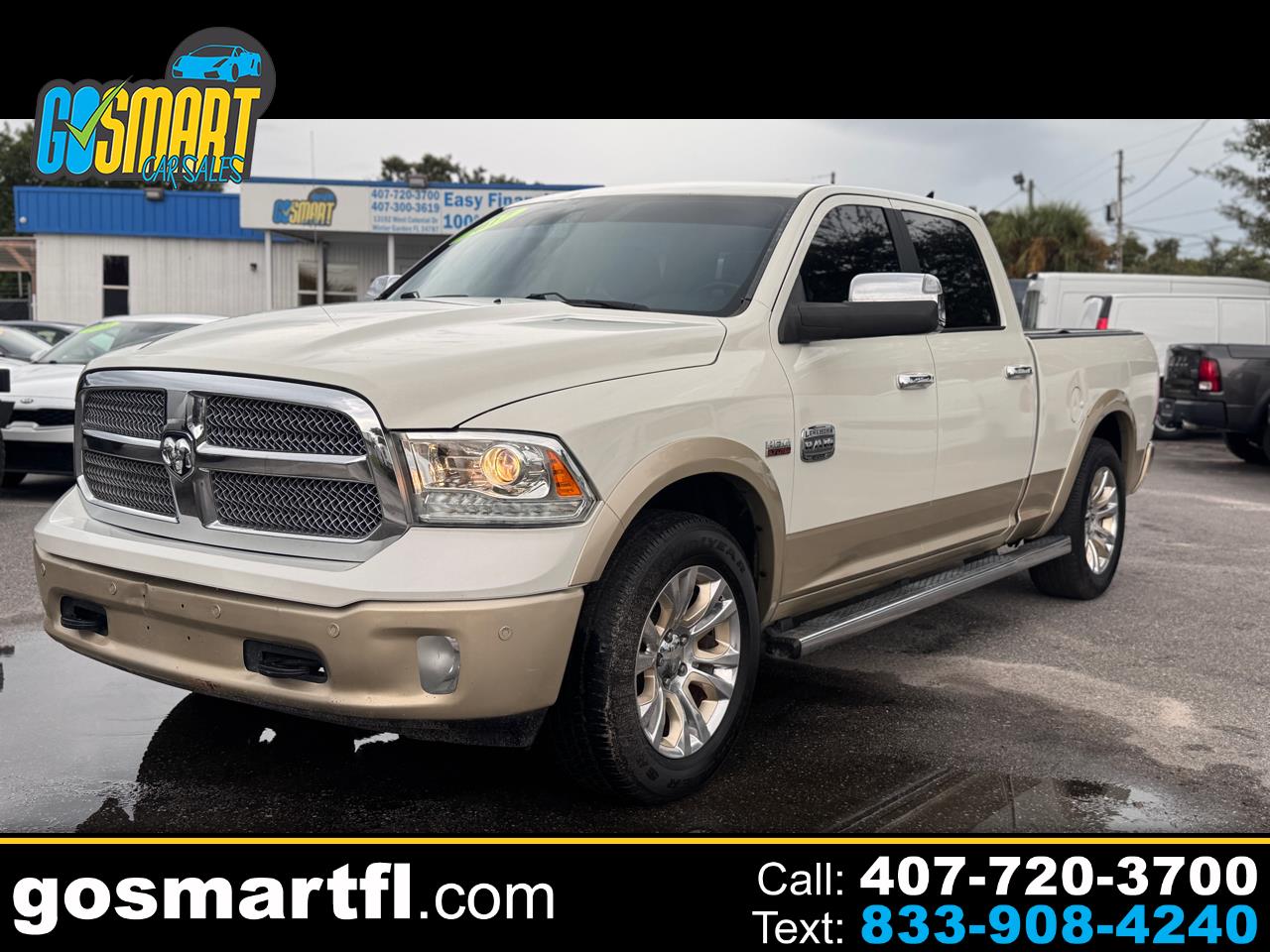 2017 RAM 1500 Longhorn 4x4 Crew Cab 6'4" Box