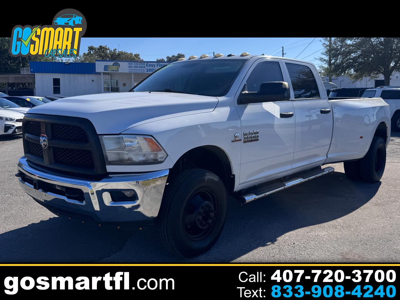 2016 RAM 3500 4WD Crew Cab 169" Tradesman