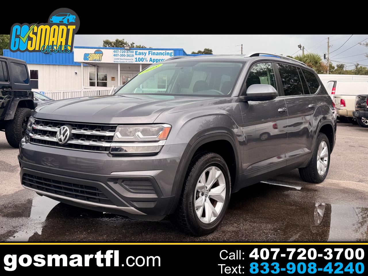 2018 Volkswagen Atlas 3.6L V6 S 4MOTION