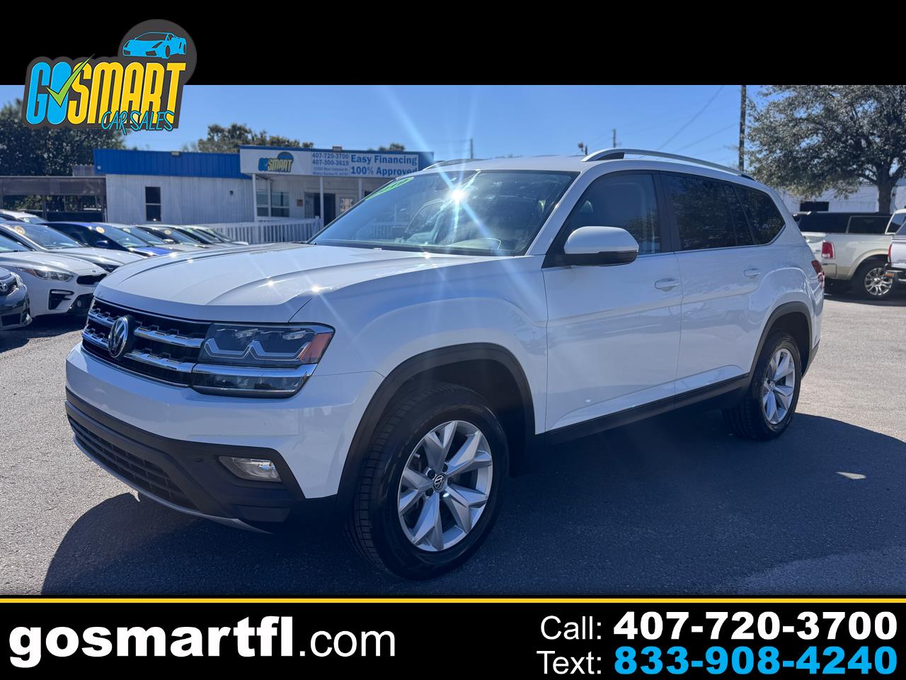 2019 Volkswagen Atlas 3.6L V6 SE w/Technology FWD