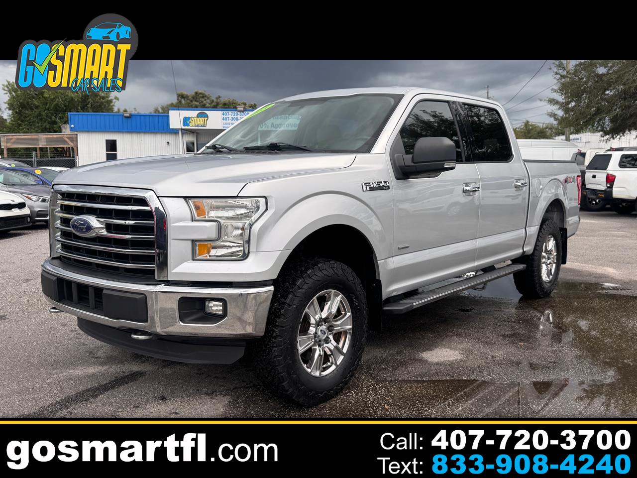 2015 Ford F-150 4WD SuperCrew 139" XLT