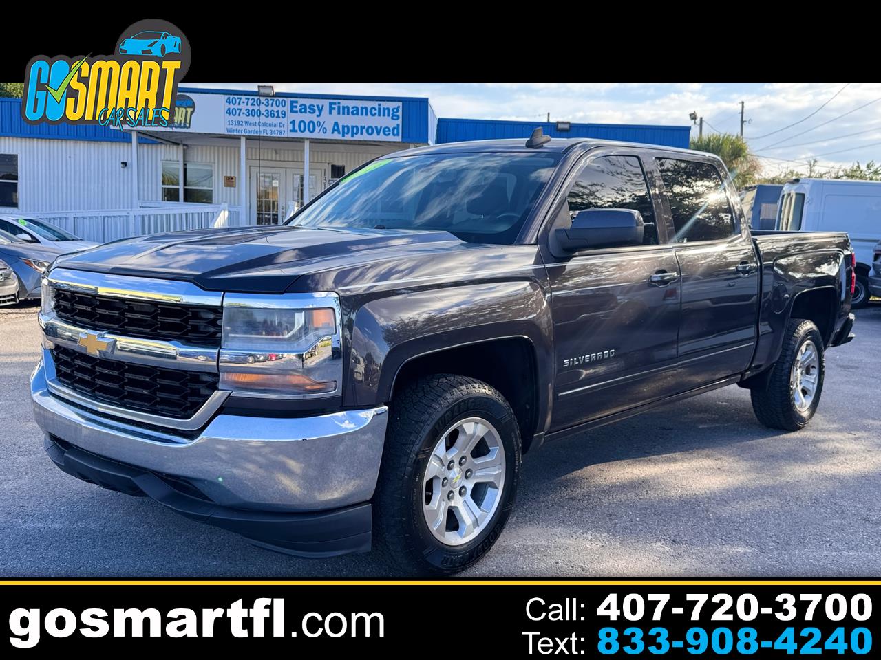 2016 Chevrolet Silverado 1500 2WD Crew Cab 143.5" LT w/1LT