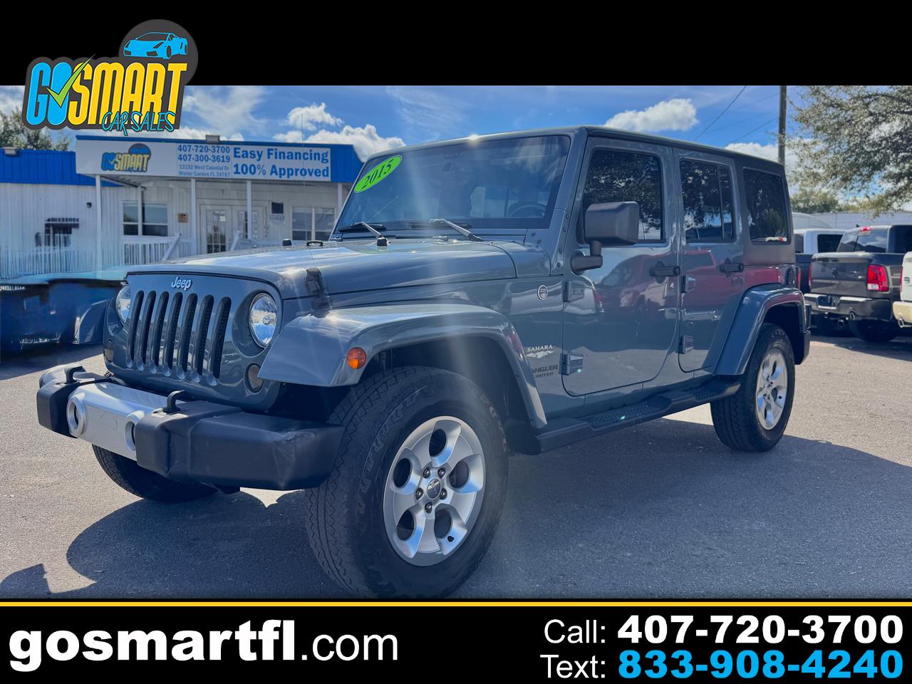 2015 Jeep Wrangler Unlimited 4WD 4dr Sahara