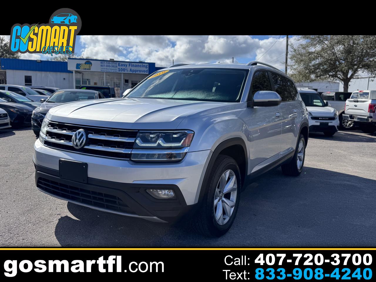 Volkswagen Atlas 3.6L V6 SE w/Technology FWD 2019