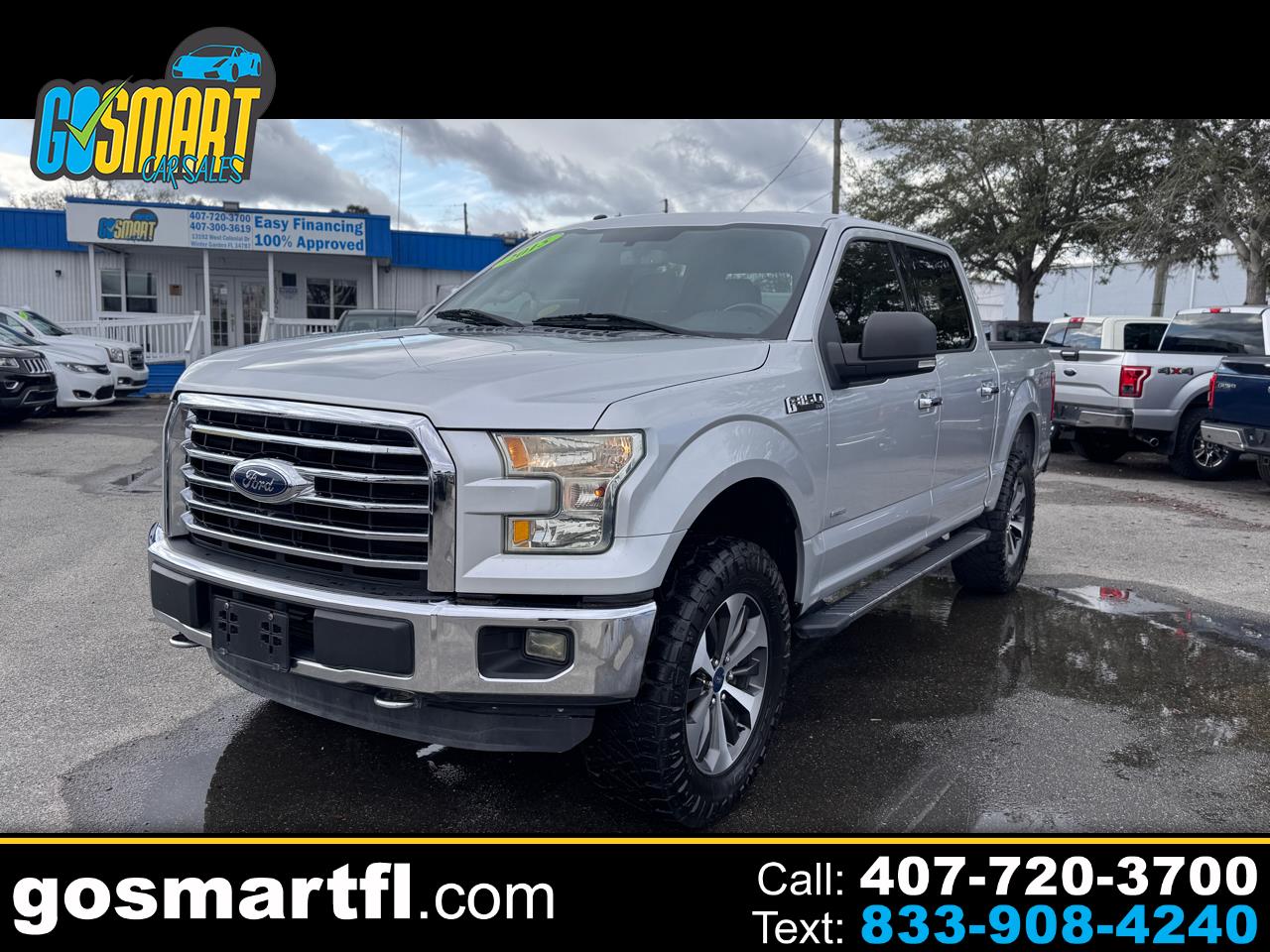 2015 Ford F-150 4WD SuperCrew 139" XLT