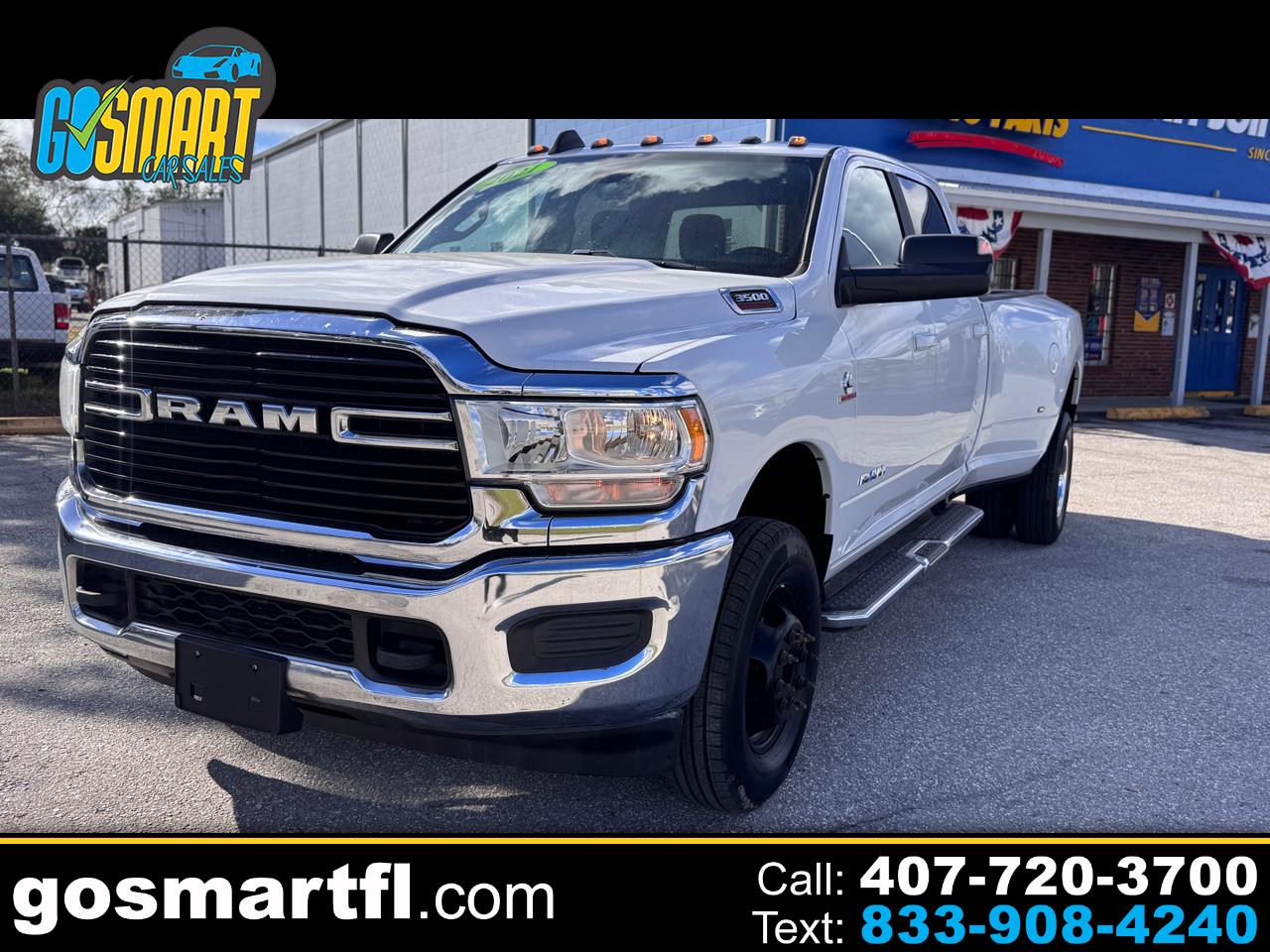 2021 RAM 3500 Big Horn 4x4 Crew Cab 8' Box