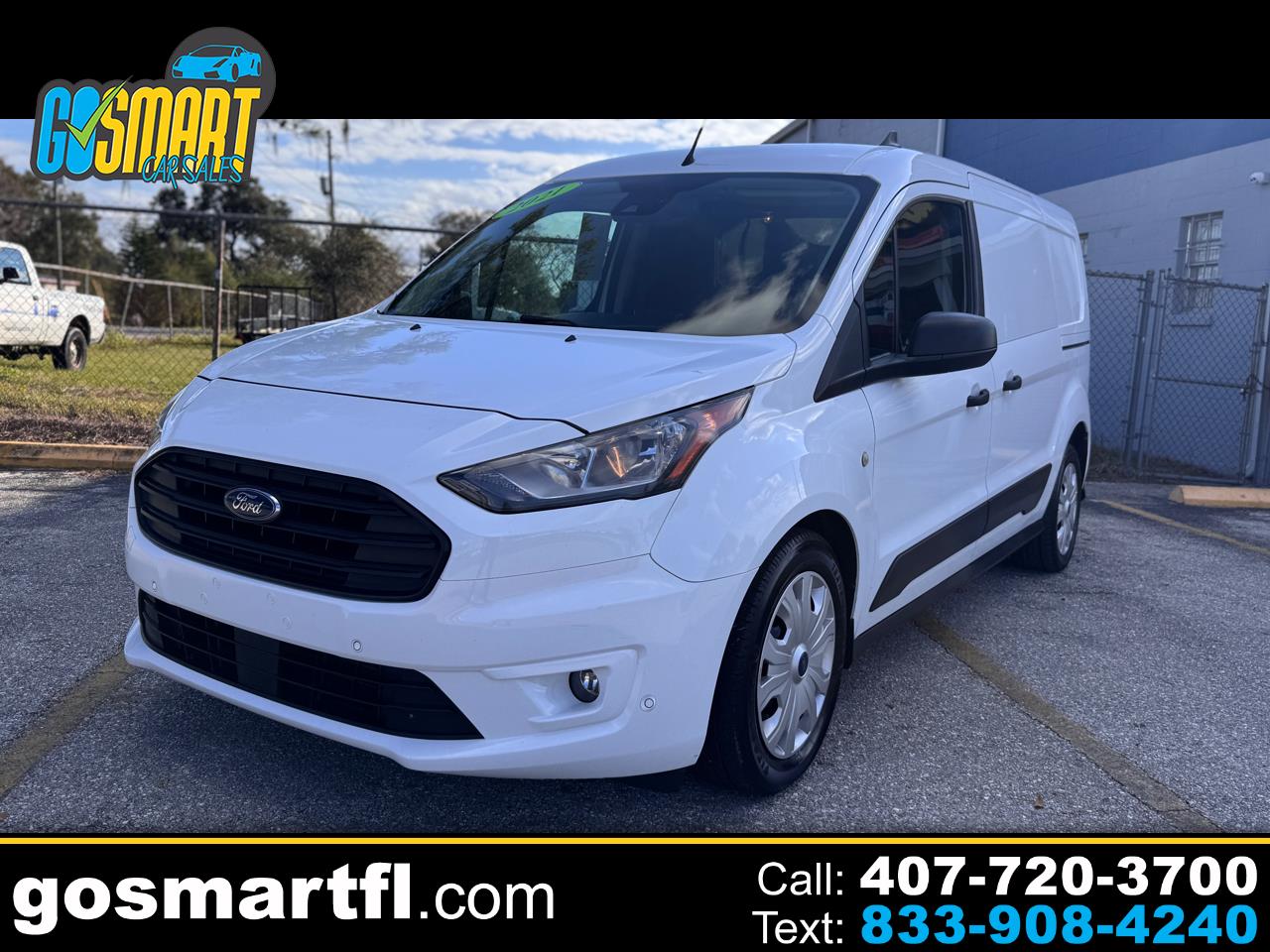 Ford Transit Connect Van XLT LWB w/Rear Symmetrical Doors 2021