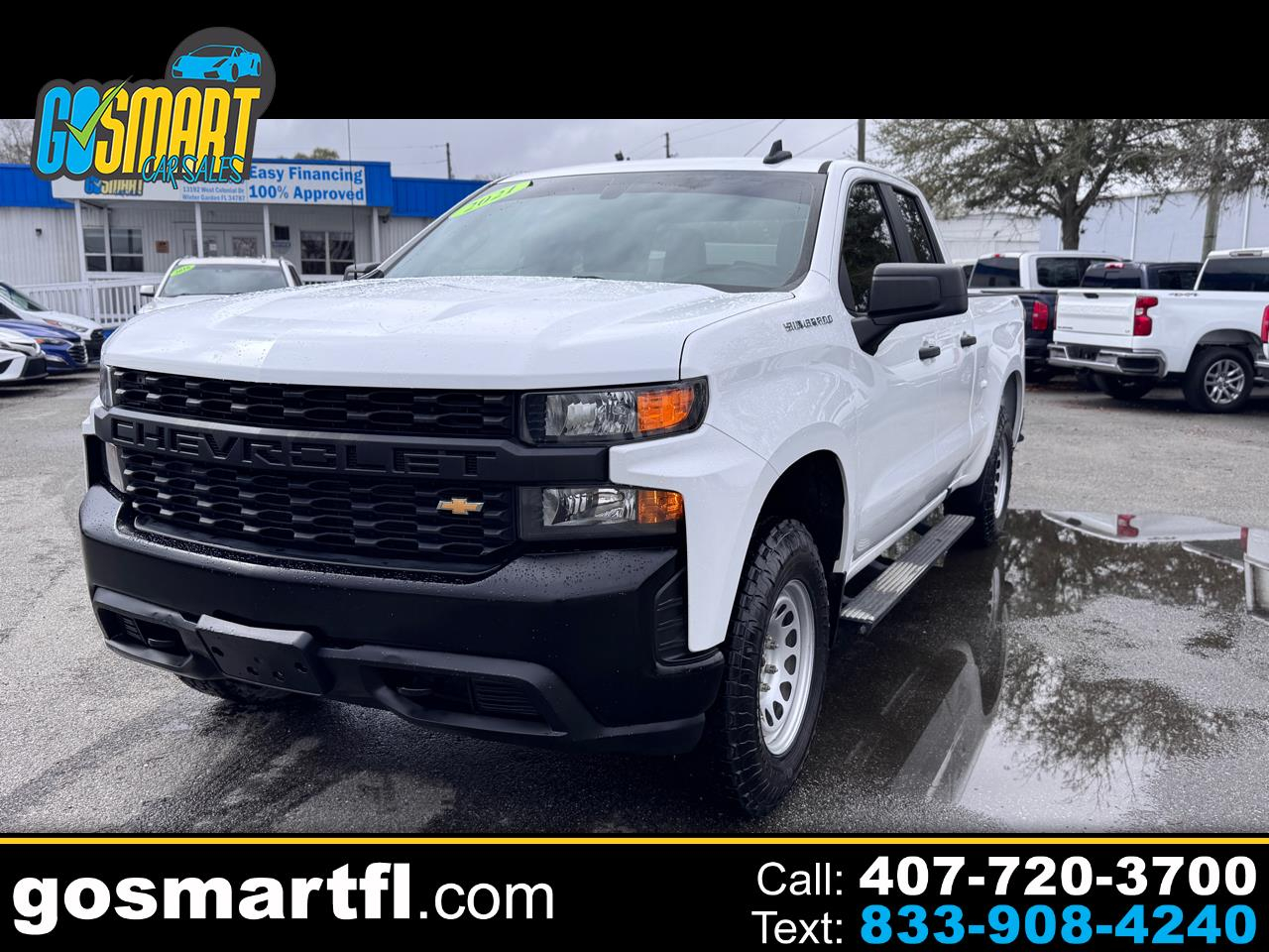2021 Chevrolet Silverado 1500 4WD Double Cab 147" Work Truck