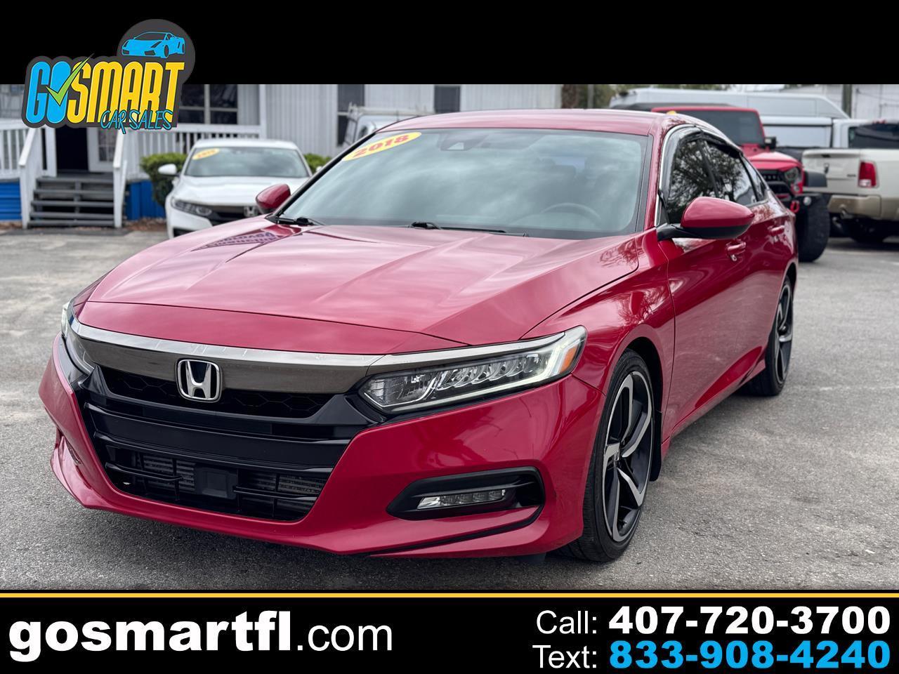 2018 Honda Accord Sedan Sport 1.5T CVT