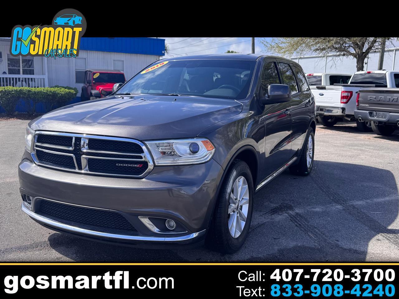 2019 Dodge Durango SXT RWD