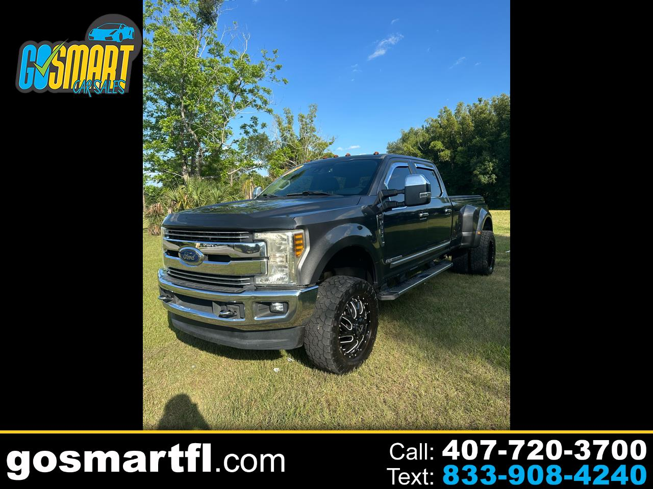 2018 Ford Super Duty F-350 DRW LARIAT 4WD Crew Cab 8' Box