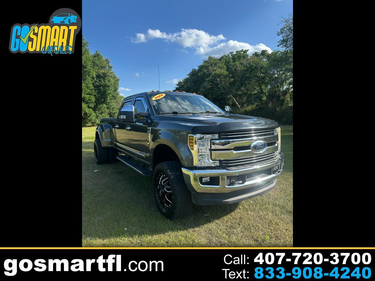 2018 Ford Super Duty F-350 DRW LARIAT 4WD Crew Cab 8' Box