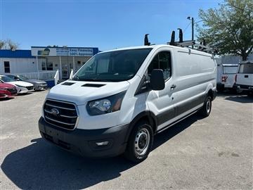 2020 Ford Transit Cargo Van T-150 148" Low Rf 8600 GVWR Sliding RH Dr