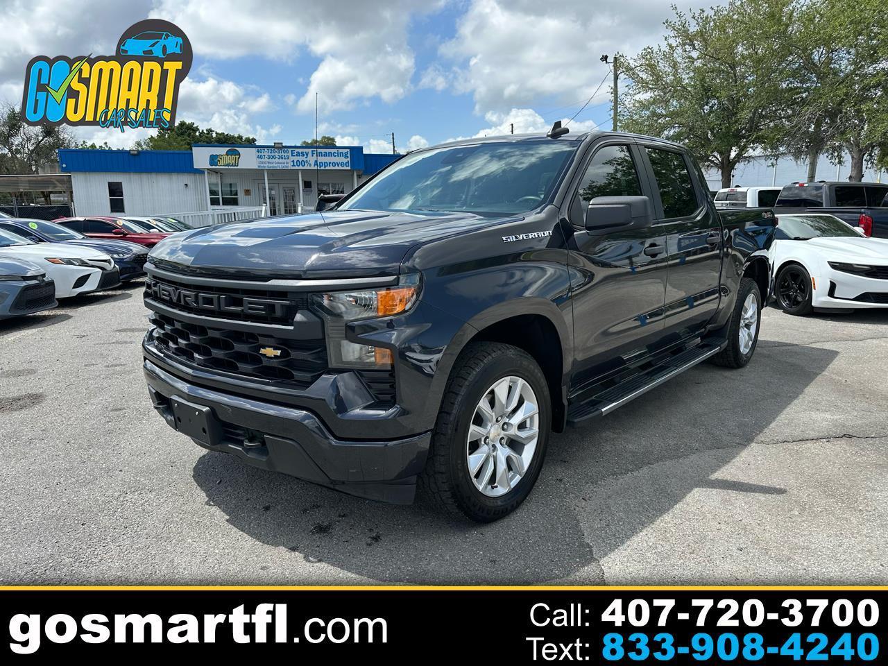 2022 Chevrolet Silverado 1500 4WD Crew Cab 147" Custom