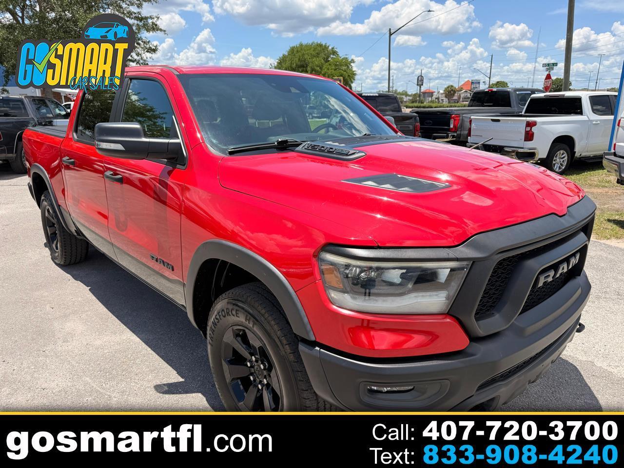 2021 RAM 1500 Rebel 4x4 Crew Cab 5'7" Box