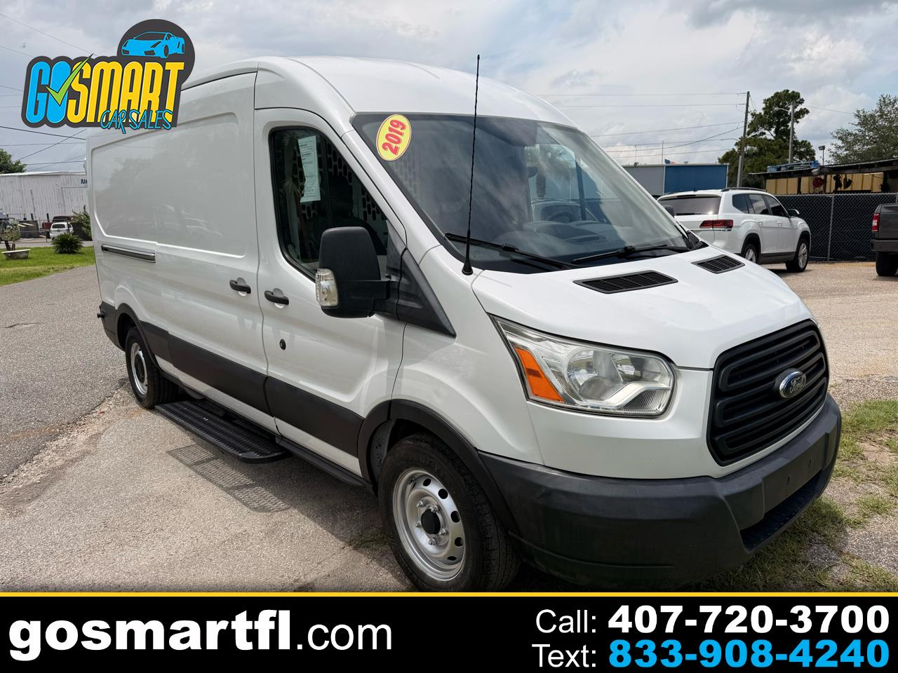 Ford Transit Van T-150 148" Med Rf 8600 GVWR Sliding RH Dr 2019