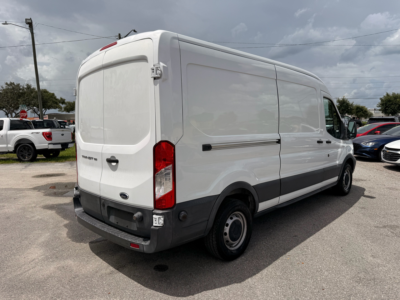Ford Transit Van T-150 148" Med Rf 8600 GVWR Sliding RH Dr 2017