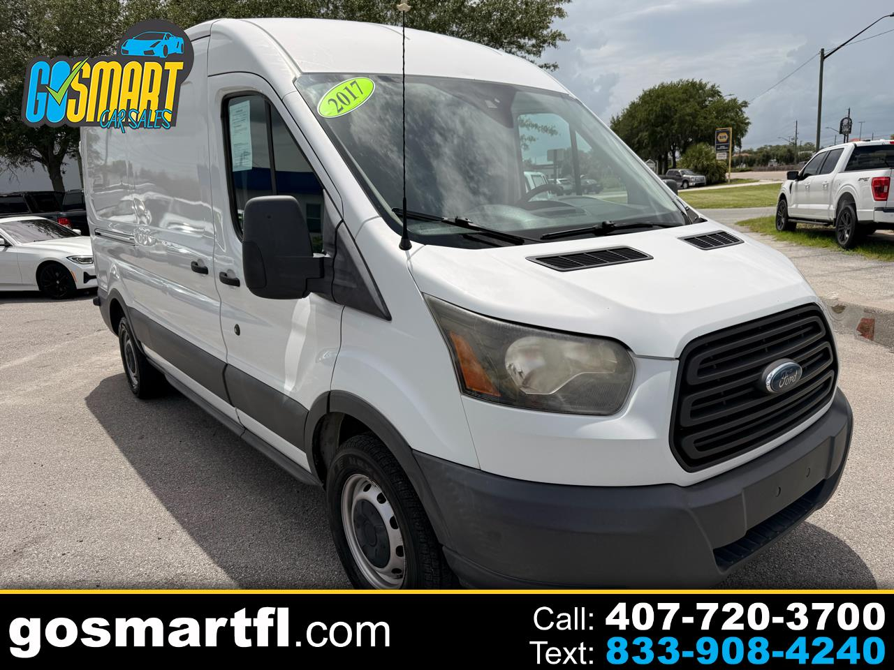 Ford Transit Van T-150 148" Med Rf 8600 GVWR Sliding RH Dr 2017