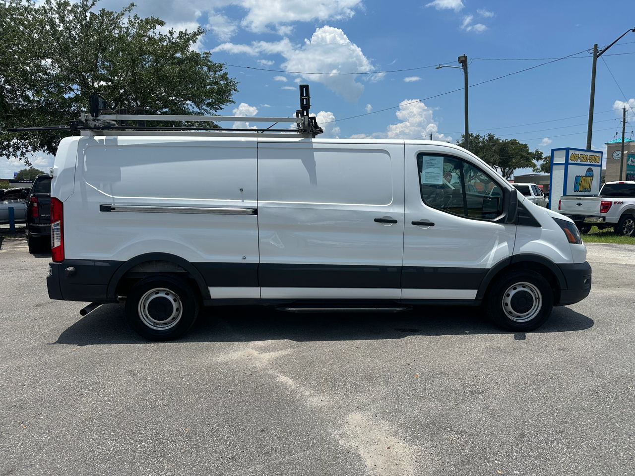 Ford Transit Cargo Van T-250 148" Low Rf 9000 GVWR Sliding RH Dr 2020